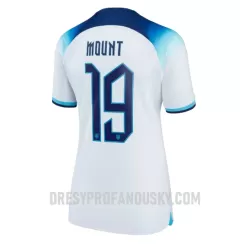 Levné Dámský Fotbalový Dres Anglie Mason Mount 19 Domácí Mistrovství Světa 2022 Levné Dámský Fotbalový Dres Anglie Mason Mount 19 Domácí Mistrovství Světa 2022
