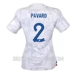 Levné Dámský Fotbalový Dres Francie Benjamin Pavard 2 Venkovní Mistrovství Světa 2022
