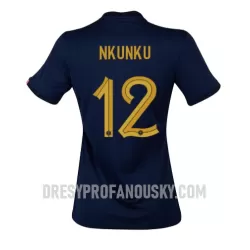 Levné Dámský Fotbalový Dres Francie Christopher Nkunku 12 Domácí Mistrovství Světa 2022 Levné Dámský Fotbalový Dres Francie Christopher Nkunku 12 Domácí Mistrovství Světa 2022