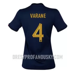 Levné Dámský Fotbalový Dres Francie Raphael Varane 4 Domácí Mistrovství Světa 2022 Levné Dámský Fotbalový Dres Francie Raphael Varane 4 Domácí Mistrovství Světa 2022