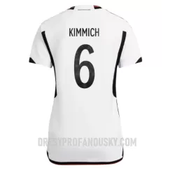 Levné Dámský Fotbalový Dres Německo Joshua Kimmich 6 Domácí Mistrovství Světa 2022 Levné Dámský Fotbalový Dres Německo Joshua Kimmich 6 Domácí Mistrovství Světa 2022