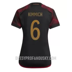 Levné Dámský Fotbalový Dres Německo Joshua Kimmich 6 Venkovní Mistrovství Světa 2022 Levné Dámský Fotbalový Dres Německo Joshua Kimmich 6 Venkovní Mistrovství Světa 2022