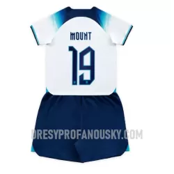 Levné Dětský Fotbalový Dres Anglie Mason Mount 19 Domácí Mistrovství Světa 2022 Levné Dětský Fotbalový Dres Anglie Mason Mount 19 Domácí Mistrovství Světa 2022