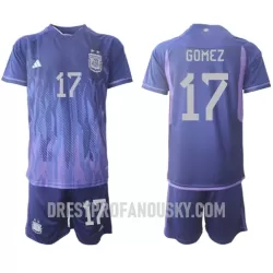 Levné Dětský Fotbalový Dres Argentina Alejandro Gomez 17 Venkovní Mistrovství Světa 2022 Levné Dětský Fotbalový Dres Argentina Alejandro Gomez 17 Venkovní Mistrovství Světa 2022