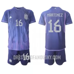 Levné Dětský Fotbalový Dres Argentina Lisandro Martinez 16 Venkovní Mistrovství Světa 2022 Levné Dětský Fotbalový Dres Argentina Lisandro Martinez 16 Venkovní Mistrovství Světa 2022