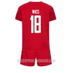 Levné Dětský Fotbalový Dres Dánsko Daniel Wass 18 Domácí Mistrovství Světa 2022