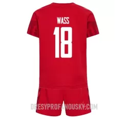Levné Dětský Fotbalový Dres Dánsko Daniel Wass 18 Domácí Mistrovství Světa 2022 Levné Dětský Fotbalový Dres Dánsko Daniel Wass 18 Domácí Mistrovství Světa 2022