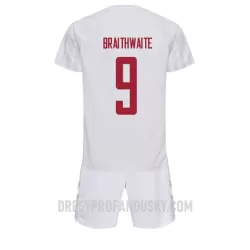 Levné Dětský Fotbalový Dres Dánsko Martin Braithwaite 9 Venkovní Mistrovství Světa 2022 Levné Dětský Fotbalový Dres Dánsko Martin Braithwaite 9 Venkovní Mistrovství Světa 2022