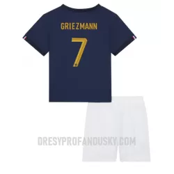 Levné Dětský Fotbalový Dres Francie Antoine Griezmann 7 Domácí Mistrovství Světa 2022 Levné Dětský Fotbalový Dres Francie Antoine Griezmann 7 Domácí Mistrovství Světa 2022
