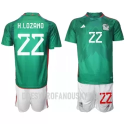 Levné Dětský Fotbalový Dres Mexiko Hirving Lozano 22 Domácí Mistrovství Světa 2022 Levné Dětský Fotbalový Dres Mexiko Hirving Lozano 22 Domácí Mistrovství Světa 2022