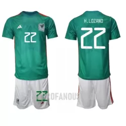 Levné Dětský Fotbalový Dres Mexiko Luis Romo 7 Domácí Mistrovství Světa 2022 Levné Dětský Fotbalový Dres Mexiko Luis Romo 7 Domácí Mistrovství Světa 2022