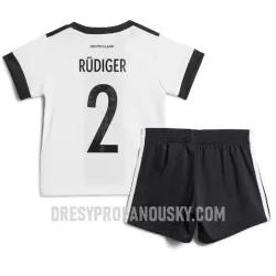 Levné Dětský Fotbalový Dres Německo Antonio Rudiger 2 Domácí Mistrovství Světa 2022 Levné Dětský Fotbalový Dres Německo Antonio Rudiger 2 Domácí Mistrovství Světa 2022