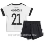 Levné Dětský Fotbalový Dres Německo Ilkay Gundogan 21 Domácí Mistrovství Světa 2022