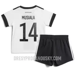 Levné Dětský Fotbalový Dres Německo Jamal Musiala 14 Domácí Mistrovství Světa 2022 Levné Dětský Fotbalový Dres Německo Jamal Musiala 14 Domácí Mistrovství Světa 2022