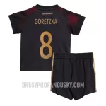 Levné Dětský Fotbalový Dres Německo Leon Goretzka 8 Venkovní Mistrovství Světa 2022