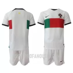 Levné Dětský Fotbalový Dres Portugalsko Venkovní Mistrovství Světa 2022 Levné Dětský Fotbalový Dres Portugalsko Venkovní Mistrovství Světa 2022