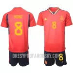 Levné Dětský Fotbalový Dres Španělsko Koke 8 Domácí Mistrovství Světa 2022