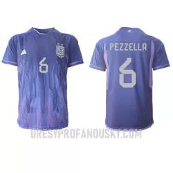 Levné Mužský Fotbalový Dres Argentina German Pezzella 6 Venkovní Mistrovství Světa 2022 Levné Mužský Fotbalový Dres Argentina German Pezzella 6 Venkovní Mistrovství Světa 2022