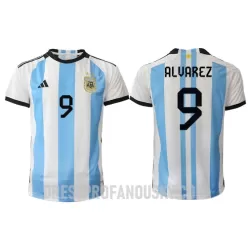 Levné Mužský Fotbalový Dres Argentina Julian Alvarez 9 Domácí Mistrovství Světa 2022 Levné Mužský Fotbalový Dres Argentina Julian Alvarez 9 Domácí Mistrovství Světa 2022