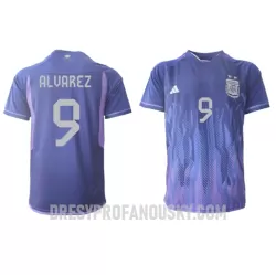Levné Mužský Fotbalový Dres Argentina Julian Alvarez 9 Venkovní Mistrovství Světa 2022 Levné Mužský Fotbalový Dres Argentina Julian Alvarez 9 Venkovní Mistrovství Světa 2022