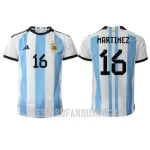 Levné Mužský Fotbalový Dres Argentina Lisandro Martinez 16 Domácí Mistrovství Světa 2022