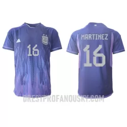 Levné Mužský Fotbalový Dres Argentina Lisandro Martinez 16 Venkovní Mistrovství Světa 2022 Levné Mužský Fotbalový Dres Argentina Lisandro Martinez 16 Venkovní Mistrovství Světa 2022
