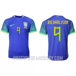 Levné Mužský Fotbalový Dres Brazílie Richarlison 9 Venkovní Mistrovství Světa 2022 Levné Mužský Fotbalový Dres Brazílie Richarlison 9 Venkovní Mistrovství Světa 2022