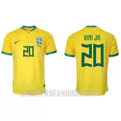 Levné Mužský Fotbalový Dres Brazílie Vini JR 20 Domácí Mistrovství Světa 2022 Levné Mužský Fotbalový Dres Brazílie Vini JR 20 Domácí Mistrovství Světa 2022