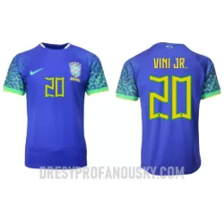 Levné Mužský Fotbalový Dres Brazílie Vini JR 20 Venkovní Mistrovství Světa 2022 Levné Mužský Fotbalový Dres Brazílie Vini JR 20 Venkovní Mistrovství Světa 2022