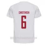 Levné Mužský Fotbalový Dres Dánsko Andreas Christensen 6 Venkovní Mistrovství Světa 2022
