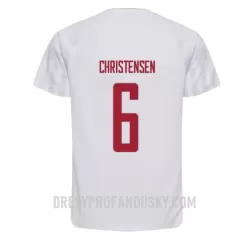 Levné Mužský Fotbalový Dres Dánsko Andreas Christensen 6 Venkovní Mistrovství Světa 2022 Levné Mužský Fotbalový Dres Dánsko Andreas Christensen 6 Venkovní Mistrovství Světa 2022