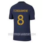 Levné Mužský Fotbalový Dres Francie Aurelien Tchouameni 8 Domácí Mistrovství Světa 2022