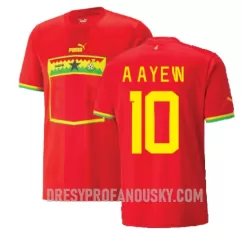 Levné Mužský Fotbalový Dres Ghana Andre Ayew 10 Venkovní Mistrovství Světa 2022 Levné Mužský Fotbalový Dres Ghana Andre Ayew 10 Venkovní Mistrovství Světa 2022