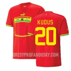 Levné Mužský Fotbalový Dres Ghana Mohammed Kudus 20 Venkovní Mistrovství Světa 2022 Levné Mužský Fotbalový Dres Ghana Mohammed Kudus 20 Venkovní Mistrovství Světa 2022