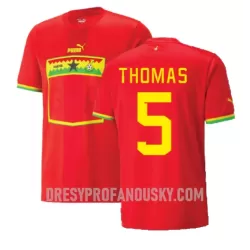 Levné Mužský Fotbalový Dres Ghana Thomas Partey 5 Venkovní Mistrovství Světa 2022 Levné Mužský Fotbalový Dres Ghana Thomas Partey 5 Venkovní Mistrovství Světa 2022