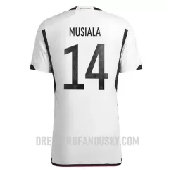 Levné Mužský Fotbalový Dres Německo Jamal Musiala 14 Domácí Mistrovství Světa 2022 Levné Mužský Fotbalový Dres Německo Jamal Musiala 14 Domácí Mistrovství Světa 2022