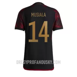 Levné Mužský Fotbalový Dres Německo Jamal Musiala 14 Venkovní Mistrovství Světa 2022 Levné Mužský Fotbalový Dres Německo Jamal Musiala 14 Venkovní Mistrovství Světa 2022
