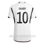 Levné Mužský Fotbalový Dres Německo Serge Gnabry 10 Domácí Mistrovství Světa 2022