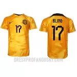 Levné Mužský Fotbalový Dres Nizozemsko Daley Blind 17 Domácí Mistrovství Světa 2022