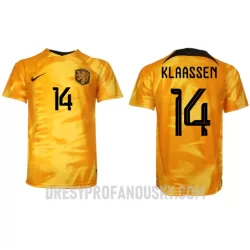 Levné Mužský Fotbalový Dres Nizozemsko Davy Klaassen 14 Domácí Mistrovství Světa 2022 Levné Mužský Fotbalový Dres Nizozemsko Davy Klaassen 14 Domácí Mistrovství Světa 2022