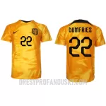 Levné Mužský Fotbalový Dres Nizozemsko Denzel Dumfries 22 Domácí Mistrovství Světa 2022