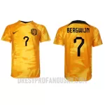 Levné Mužský Fotbalový Dres Nizozemsko Steven Bergwijn 7 Domácí Mistrovství Světa 2022