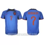 Levné Mužský Fotbalový Dres Nizozemsko Steven Bergwijn 7 Venkovní Mistrovství Světa 2022