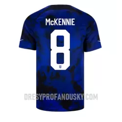 Levné Mužský Fotbalový Dres Spojené Státy Americké Weston McKennie 8 Venkovní Mistrovství Světa 2022 Levné Mužský Fotbalový Dres Spojené Státy Americké Weston McKennie 8 Venkovní Mistrovství Světa 2022