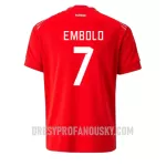 Levné Mužský Fotbalový Dres Švýcarsko Breel Embolo 7 Domácí Mistrovství Světa 2022