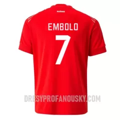 Levné Mužský Fotbalový Dres Švýcarsko Breel Embolo 7 Domácí Mistrovství Světa 2022 Levné Mužský Fotbalový Dres Švýcarsko Breel Embolo 7 Domácí Mistrovství Světa 2022