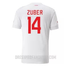 Levné Mužský Fotbalový Dres Švýcarsko Steven Zuber 14 Venkovní Mistrovství Světa 2022 Levné Mužský Fotbalový Dres Švýcarsko Steven Zuber 14 Venkovní Mistrovství Světa 2022