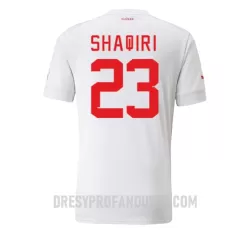 Levné Mužský Fotbalový Dres Švýcarsko Xherdan Shaqiri 23 Venkovní Mistrovství Světa 2022 Levné Mužský Fotbalový Dres Švýcarsko Xherdan Shaqiri 23 Venkovní Mistrovství Světa 2022