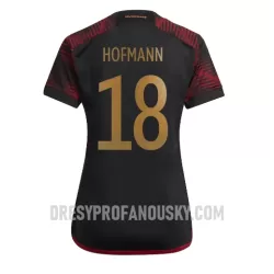 Levné Dámský Fotbalový Dres Německo Jonas Hofmann 18 Venkovní Mistrovství Světa 2022 Levné Dámský Fotbalový Dres Německo Jonas Hofmann 18 Venkovní Mistrovství Světa 2022