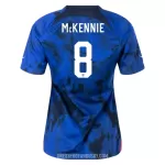 Levné Dámský Fotbalový Dres Spojené Státy Americké McKENNIE 8 Venkovní Mistrovství Světa 2022